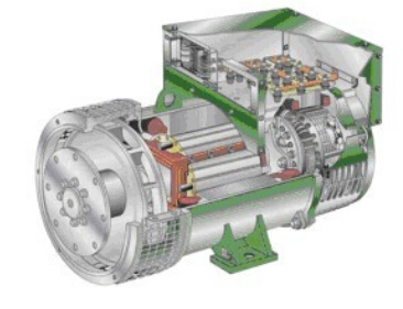 开平发电机内部结构图 开平发电机内部结构图